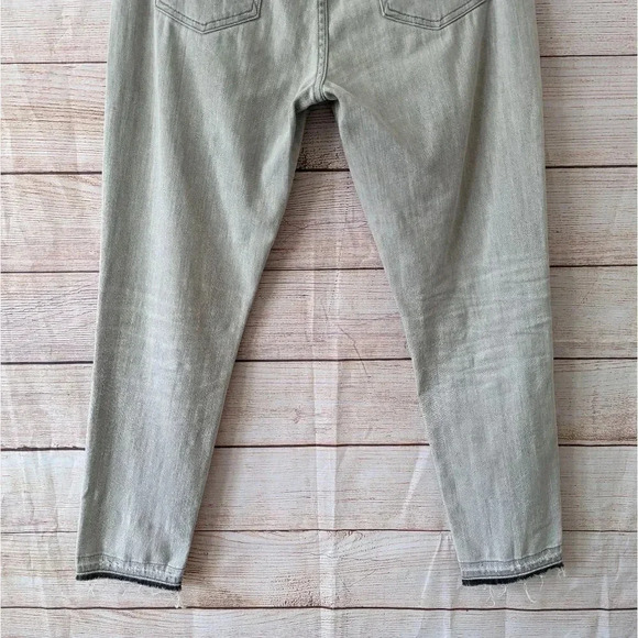 Citizens of Humanity Size 28 Rocket Crop High Rise Skinny Jeans Greenish Gray - Picture 13 of 14
